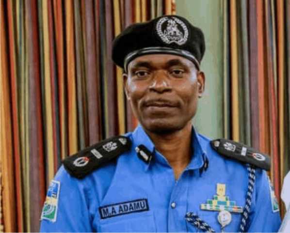 Image result for General of Police, Ag. IGP M.A Adamu, NPM, mni