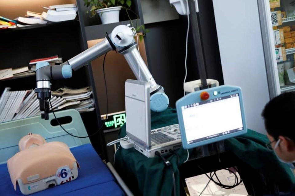 China Designs Robots to Save Lives On Medical Frontline